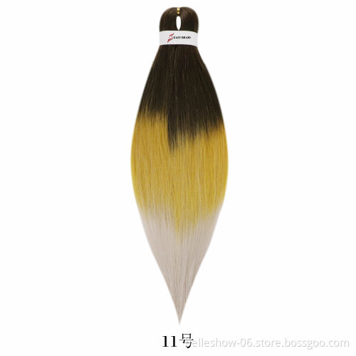 Hot sell 26inch wholesale ez braid expressions pre stretched braiding hair